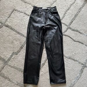 Abercrombie & Fitch Black Straight Leg Pants